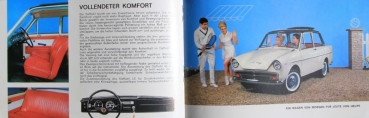 DAF Daffodil Vollautomatisch Modelprogram 1963 Carbrochure (7170)